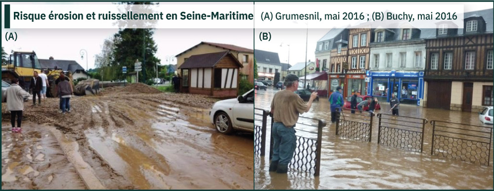Risque érosion et ruissellement en Seine-Maritime